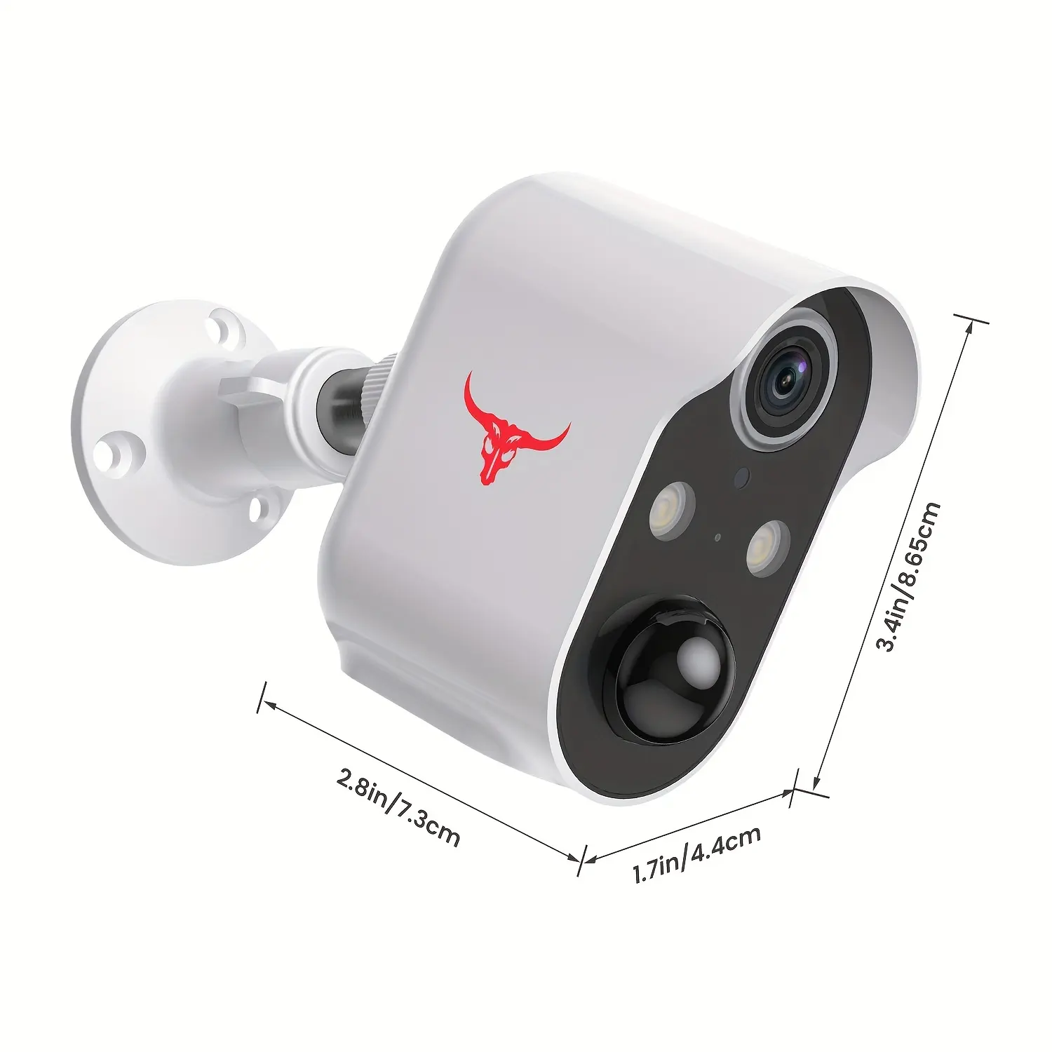 5MP batterie maison Mini sans fil couleur Vision nocturne PIR vidéo Surveillance Wifi caméra sécurité