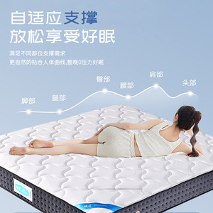 Latex <b>Mattress</b> Medium Firmness Independent Spring Orthopedic <b>Support</b> Home Use - Product Image 4