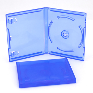 SUNSHING Plastic / Replacement Game Cases Single Disc Blu-ray/<b>CD</b> Protective Storage Box Clear Blue <b>Customized</b> Printing - Product Image 3