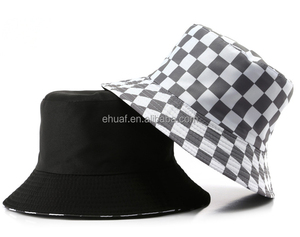 Hot Thời Trang Sọc In Mũ Bóng Chày Mềm Cotton Ngư Dân <span class=keywords><strong>Hat</strong></span> Kiểm Tra Gingham In Ngoài Trời Xô <span class=keywords><strong>Hat</strong></span> - Product Image 4
