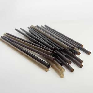 Pajitas Ecológicas Desechables 100% Naturales de Fibra de Posos de Café de 6, 8 y 12 mm, Venta Caliente 2024 2025 - Product Image 3