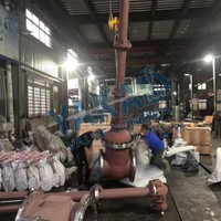 Katup Gerbang Baja Tahan Karat Sambungan Las Soket, Dua Arah, Batang Naik (OS&Y), Gas Alam