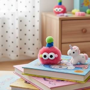 Moda di tendenza fatta a mano in stile coreano clip a scatto con strass di perline 5cm fiocco accessori per capelli per bambini vendita calda all'ingrosso - Product Image 2