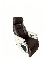 Siège de capitaine électrique rotatif en cuir Nappa de luxe pour modification de véhicule utilitaire sport (VUS)
