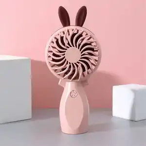 Factory Price Hand Held Fan Desk Desktop Fans Cartoon Fan For Office With 3 Speed