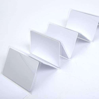 Tarjeta de PVC negro mate Cr80 impresa personalizada, tarjetas de negocios digitales en blanco, función impermeable