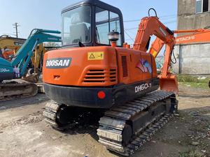 Doosan DX60 6 tonnes pelle d'occasion Japon marque nouvelle arrivée CE EPA approuvé faible heures moteur boîte de vitesses pompe portant de bonnes performances - Product Image 2