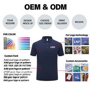 Magliette <span class=keywords><strong>Polo</strong></span> <span class=keywords><strong>da</strong></span> Golf Personalizzate con Logo, Anti-UV, Traspiranti, con Foratura Laser, T-Shirt <span class=keywords><strong>da</strong></span> <span class=keywords><strong>Uomo</strong></span> per Tennis - Product Image 4