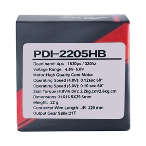 Motor Digital de Alta Calidad PDI-2205HB de 2.6 kg, 0.1 Segundos y 22 g para Accesorios y Piezas de Drones RC, Accesorios para Juguetes - Product Image 4