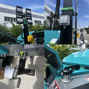 Chiếu sáng tháp ánh sáng di động với Máy phát điện diesel 10KW và đèn halogen 4x1000 hoặc đèn LED - Product Image 3