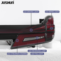 Fabricant de feux arrière JUSHUN pour Toyota Alphard Vellfire 2015-2023, feux arrière, accessoires de voiture, feux arrière LED