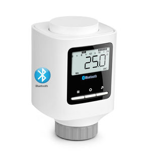 วาล์วควบคุมอุณหภูมิหม้อน้ำอัจฉริยะ Tuya Smart Home BT Smart Trv สำหรับควบคุมความร้อน รองรับ Alexa - Product Image 1