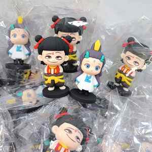 Figurine Nezha, ensemble de jouets, poupée de collection en plastique 3D personnalisée, ornement de personnage de film très prisé pour les collectionneurs - Product Image 3