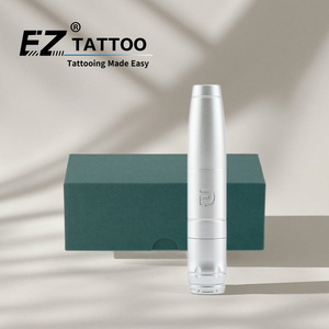 EZ Matte Silver Defender Longueur de course réglable Moteurs suisses Maquillage permanent Machine à tatouer PMU pour tatouage PMU SMP - Product Image 2