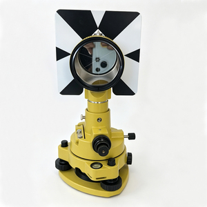 Kit de prisme de topographie pour station totale avec tribrach et adaptateur, instrument de topographie, ensemble de prisme optique de haute précision avec plomb optique et tribrach - Product Image 2