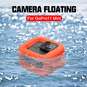 Hành Động Máy Ảnh Đi Pro Mini 11 Phụ Kiện Bảo Vệ Waterpoof Trường Hợp Ánh Sáng Trọng Lượng EVA Nổi Lồng Cho GoPro Anh Hùng 11 Màu Đen Mini - Product Image 4