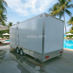 Location de toilettes et douches mobiles préfabriquées écologiques et durables pour extérieur, 2 cabines, pour appartement, bureau, immeuble - Product Image 3