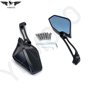 Rétroviseur de course Ruckspiegel Cnc aluminium pour <span class=keywords><strong>Ducati</strong></span> <span class=keywords><strong>Monster</strong></span> 696 796 795 821 1100 1200 Evo Diavel pour pièces de moto - Product Image 6