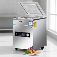 Máquina de Sellado al Vacío Eléctrica Comercial 640STD, Impermeable, con Control Digital, Automática, para Empacar en Bolsas/Folios, para Alimentos Secos