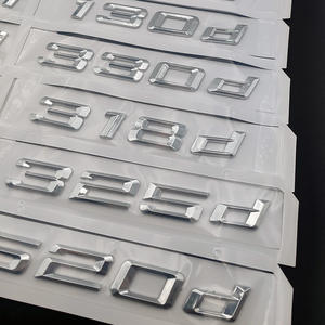 Letras de ABS para maletero de coche, emblema para <span class=keywords><strong>BMW</strong></span> E90, E46, E39, F10, F20, F30, 116i, 120i, 118d, 120d, 320i, 325i, 330d, 520i, 530d - Product Image 4