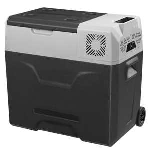 <span class=keywords><strong>Mini</strong></span> réfrigérateur portable pour voiture 50L 12V/24V, chaud et froid, avec poignée, <span class=keywords><strong>mini</strong></span> congélateur USB, réfrigérateur électrique - Product Image 1