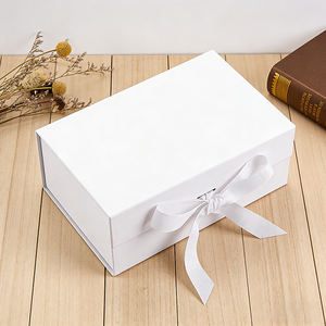 Caja Plegable Personalizada Reciclable, Caja de Regalo de Embalaje Cosmético Rígido Corrugado con Cierre Magnético - Product Image 5