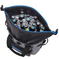 Sac isotherme étanche à enroulement en PVC pour activités extérieures et salle de sport, idéal pour garder l'eau fraîche et la boisson au frais