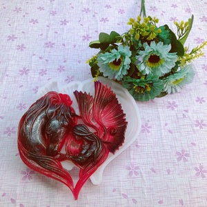 Moldes de fundición de resina hechos a mano para DIY estilo Ins adornos decorativos Santa silicona herramientas de escritorio molde pastel herramientas - Product Image 5