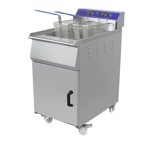 Friteuse à poulet électrique de grande capacité, 48l, pour Restaurant