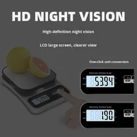 Timbangan Dapur Digital dengan Fungsi Pintar - Bertenaga Baterai, Bahan Stainless Steel, Kapasitas 3kg, Peralatan Dapur & Gadget Elektronik OEM