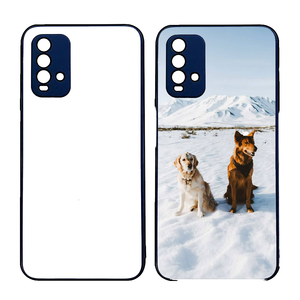 Coques de téléphone portable antichoc en TPU+PC vierges pour sublimation 2D, personnalisables par transfert thermique pour Redmi 9T - Product Image 1