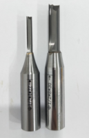 Tungsten Steel TCT Double Flutes Cnc Bits 12.7mm Shank 2F mata lurus Cnc Milling Cutter ODM & OEM didukung
