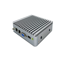 Precio barato Industrial Win 10 Server Embedded Linux Router 2 Dual Lan Celeron J1900 Industry Fanless Industrial Mini Pc