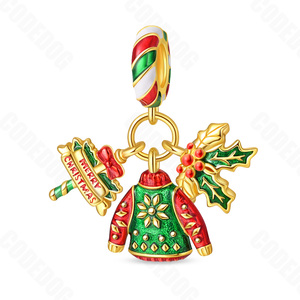 Christmas Designer <strong>Jewelry</strong> Charm Permanent <strong>Jewelry</strong> Charm for Bracelet Accessoires <strong>De</strong> Bijoux <strong>Jewelry</strong> Making <strong>Supplies</strong> Wholesale - Product Image 6