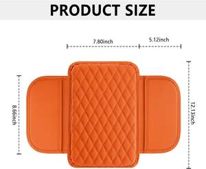 Cubierta de consola central de coche Universal impermeable de lujo con caja de almacenamiento portavasos compatible con Kia/Toyota/Kia/Tesla - Product Image 5