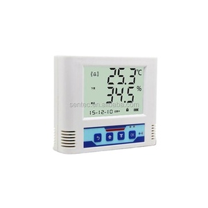 SENTEC SEM234 Capteur de température et d'humidité mural en plastique avec écran OLED Communication RS485 IP55 Utilisation en intérieur - Product Image 4