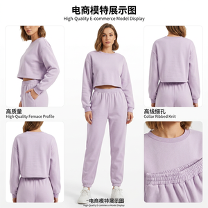 Sweat à capuche unisexe en coton épais pour le sport, grande taille, respirant, séchage rapide, logo personnalisé - Product Image 2