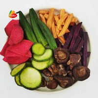 Chinese pittige groentesnack, knapperige groentesnack, makkelijke groentesnack