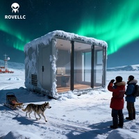 Cabine de bureau modulaire - Maisons conteneurs durables et écologiques avec installation rapide sur des terrains non utilisés
