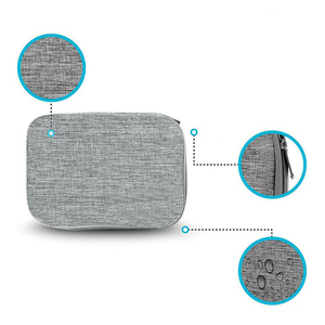Compact Portable monocouche chargeur étui pochette <span class=keywords><strong>voyage</strong></span> câble Tech pochette électronique organisateur sac pour chargeur écouteur souris - Product Image 2