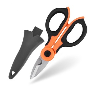 Ciseaux d'électricien professionnels avec fonction de dénudage de fils et de sertissage de bornes - Product Image 1