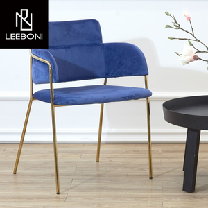 Vente en gros d'usine de tabourets de bar rembourrés en tissu nubuck vert menthe et velours au design luxueux élégant - Product Image 2