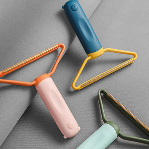 猫犬人間工学に基づいたハンドルポータブルデュアルユースコームソフト銅PP安全な環境に優しいヘアリムーバー - Product Image 1