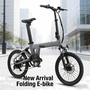 <span class=keywords><strong>Bicicleta</strong></span> Eléctrica <span class=keywords><strong>Plegable</strong></span> con Llantas Anchas, Batería de Litio de 36V 10Ah, Alcance de 60km, 7 Velocidades, Frenos de Disco Hidráulicos, 20 Pulgadas - Product Image 1
