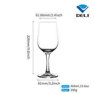 DELI — <span class=keywords><strong>gobelet</strong></span> en verre pressé Unique, de Offre Spéciale ml, 460 oz, pour le vin, en cristal, 15.56 - Product Image 6