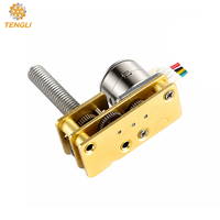 Moteur pas à pas à aimant permanent GM1024-10BY 5V durable avec arbre fileté M3 de 10 mm pour actionneur de suivi de panneau solaire miniature