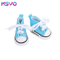 Sepatu Hot Sale 5.5 CM untuk Boneka 14 Inch, Sepatu Mini Kartun Fashion DIY untuk Boneka Perempuan