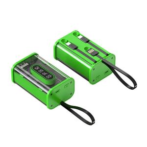 Cargador Portátil con Pantalla LED de Carga Rápida, 2000mah 6000mah 10000mah 10W, Cable Integrado, Cargador Móvil - Product Image 3