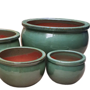 Macetas y Jardineras de Cerámica Vietnamita de Alta Calidad, Macetas Modernas de Forma Redonda para Jardín con Uso en Todas las Estaciones, Precio Económico - Product Image 6