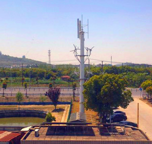 Système hybride solaire et éolien photovoltaïque, générateur d'énergie éolienne à axe vertical de type H, éclairage public gratuit - Product Image 6